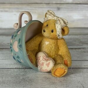 Cherished‎ Teddies "Margaret" "A Cup Full Of Love" Figurine 1994